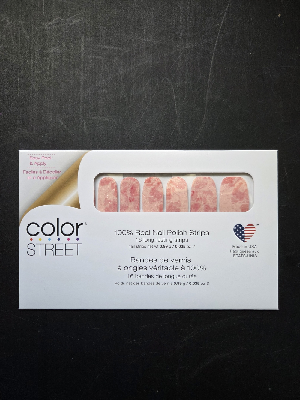 Color Street Nail Polish Strips Brand New Blushing Rose Quartz